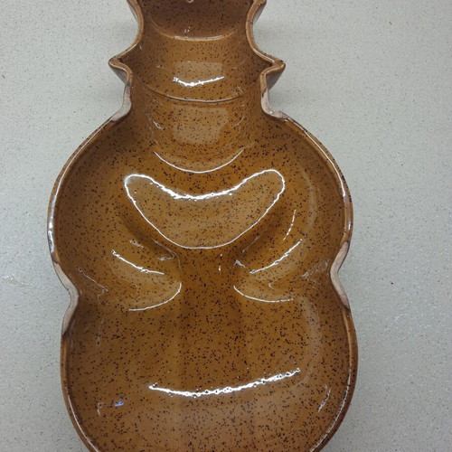 Ceramic snowman baking dish like new