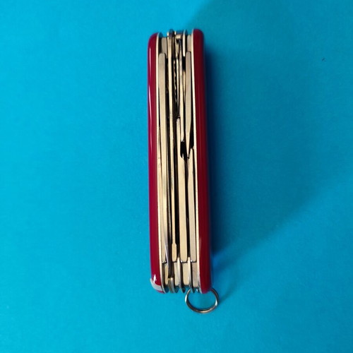 Victorinox Huntsman Swiss pocket knife set with Mag Lite flashlight and compass case new