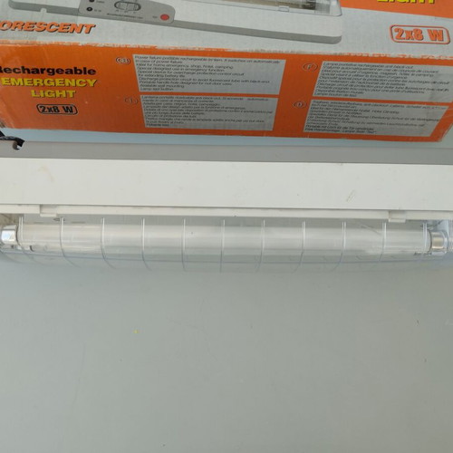 Rexer Emergency Light used, rechargeable 2x8W