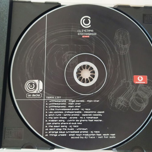 Vodafone CU connection pack used with music CD