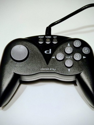 Retro PC gamepad Destiny 15pin Gameport for Win 95/98, new
