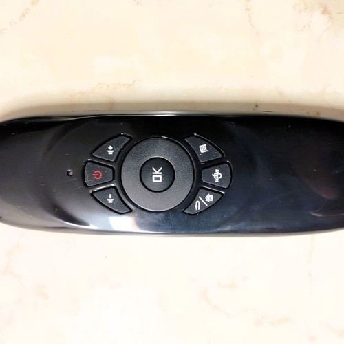 Air Mouse wireless remote with gyroscope and qwerty keyboard for TVboxes