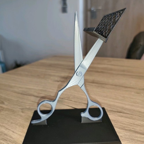 Business card holder shaped like scissors new