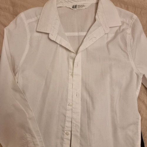 H&M boys' suit used for 10 years old, black, set with shirt