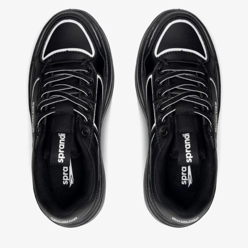 Platform sneakers Sprandi new, size 39, black and white