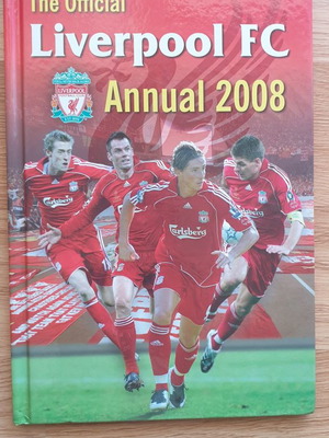 The Official Liverpool FC Annual 2008 like new