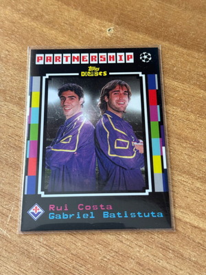 Κάρτα Topps Decades Partnership Gabriel Batistuta/Rui Costa - Fiorentina