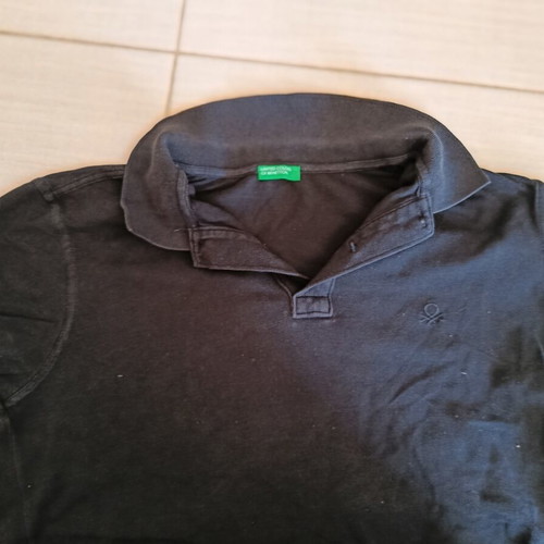 United Colors of Benetton men's polo shirts used, pack of 4, size M