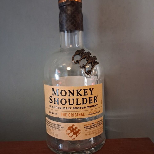 Monkey Shoulder empty bottle like new
