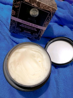 Natura Siberica body massage cream against cellulite like new