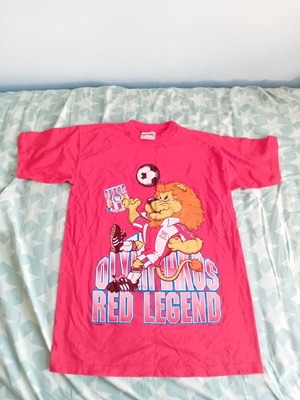 Olympiacos T Shirt early 90s Nutmeg Mills used, youth small