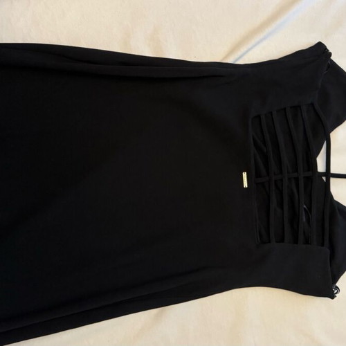 Mini dress BSB black size 44 like new with halter neck back design