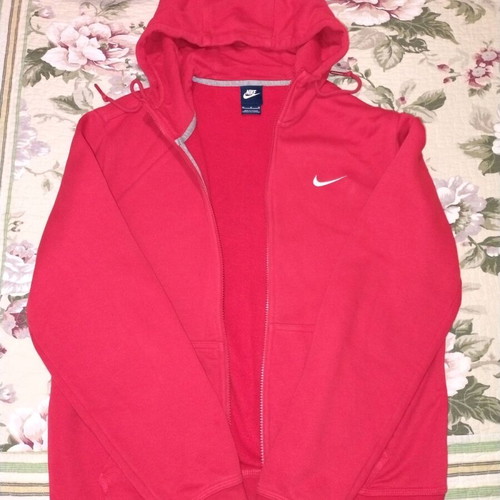 Nike jacket red men's size M like new