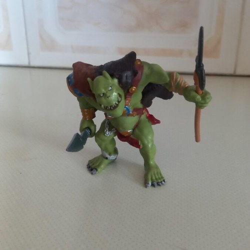 Papo fantasy green troll collectible figure like new
