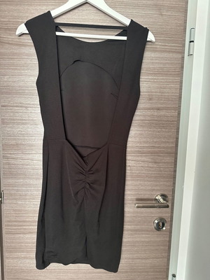 Backless dress new, black, size M