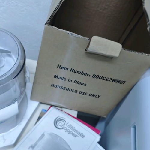 Ultimate Chopper food processor new