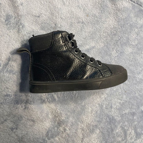 Children's leather boots used size 26 black