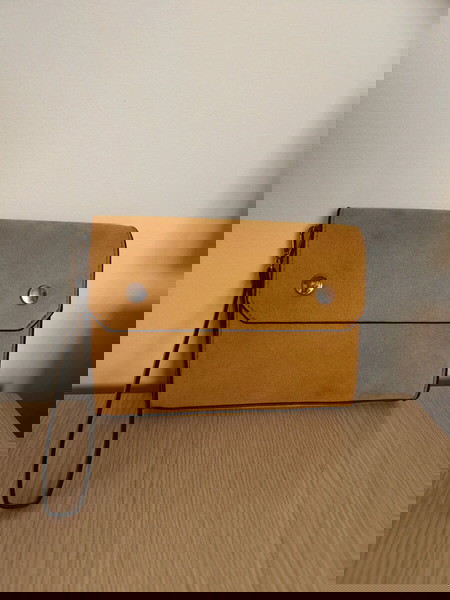Parfois suede leather purse