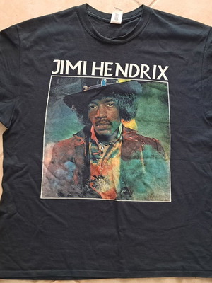 Jimi Hendrix T-Shirt XL used, black