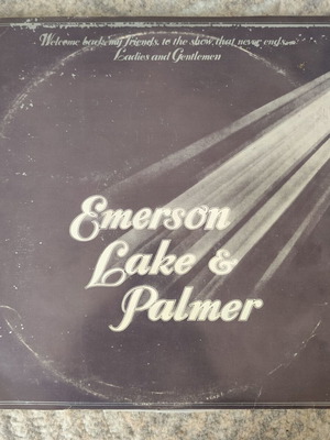 Emerson, Lake & Palmer Welcome Back My Friends 3xLP used