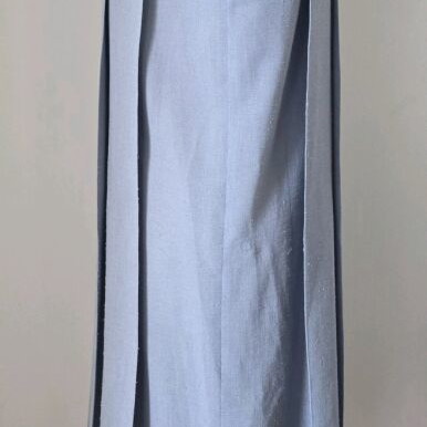 Vintage "Rigas" 1980s dress used, gray, one size
