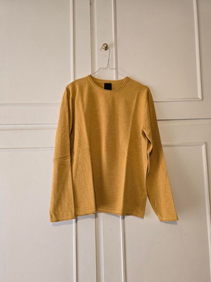 Men's H&M sweater yellow like new, fine knit size M