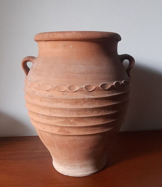 Πιθάρι παλιό πήλινο κεραμικό