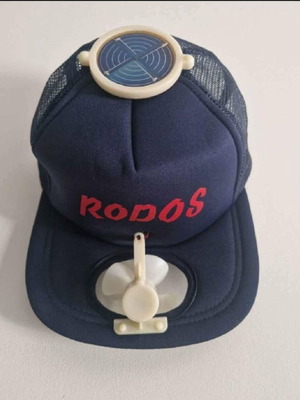 Cap with fan