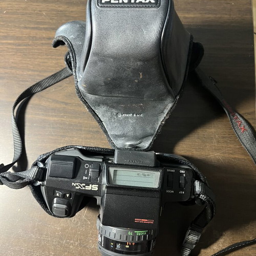 Pentax SFXn 35mm Analog Camera with SMC Pentax-F Zoom Lens like new