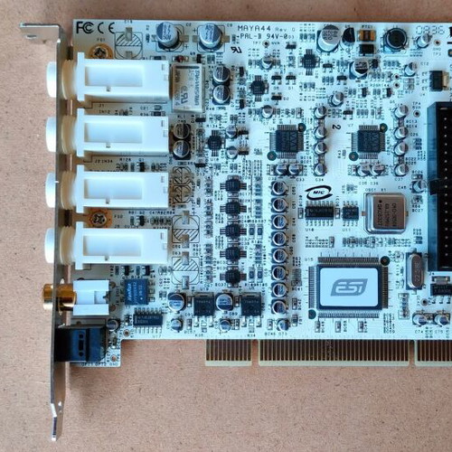 ESI Maya44 rev G professional sound card like new