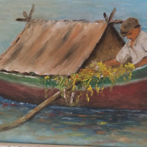 Signed painting like new