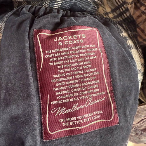 Marlboro men's jacket size L like new brown