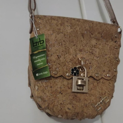 Bmb bags crossbody bag new cork beige