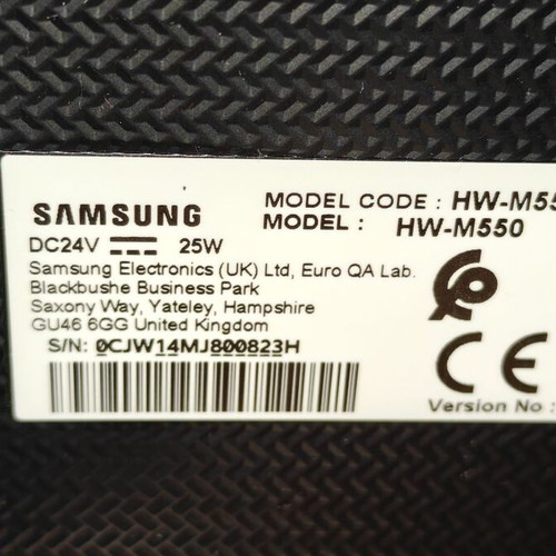 Samsung HW-M550 Soundbar like new with accessories