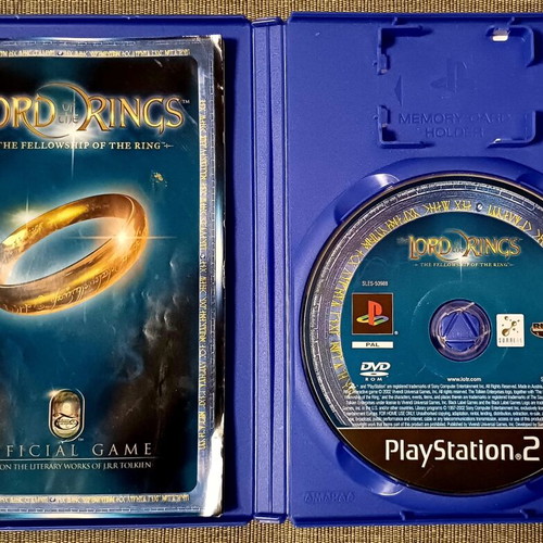The Lord Of The Rings The Fellowship Of The Ring PS2 game like new