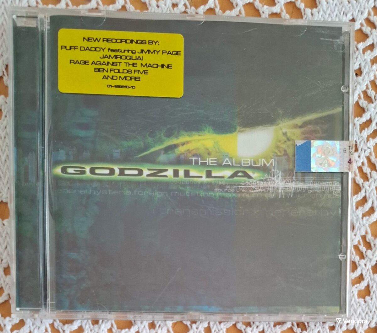 Cd Ripped Out Godzilla Godzilla The Album CD μεταχειρισμένο,… - € 6,00 - Vendora.gr