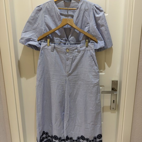 Zara blue women's set