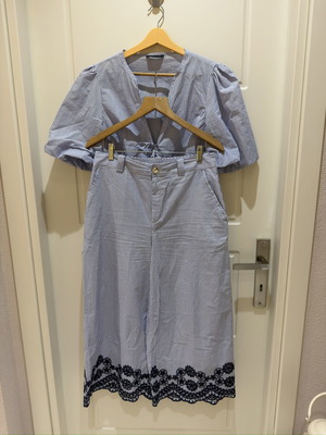 Zara blue women's set