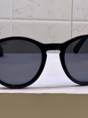 Γυαλιά ηλίου Oscar Olufsen μαύρος κοκάλινος σκελετός ρετρό-vintage καινούργια