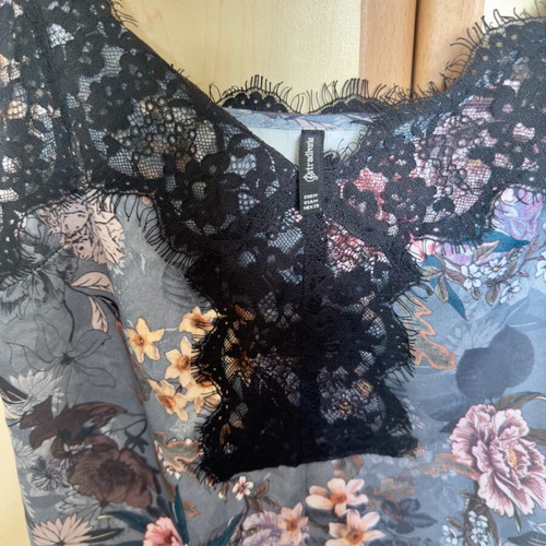 Stradivarius Floral Lingerie Style Dress like new, size M