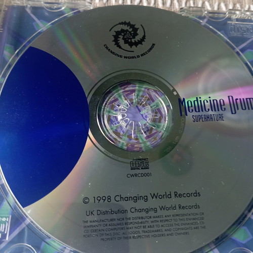 Supernature CD like new by Medicine Drum, electronic Goa Trance
