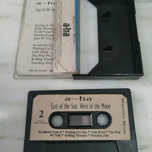 a-ha East of the Sun, West of the Moon cassette 1990, pop