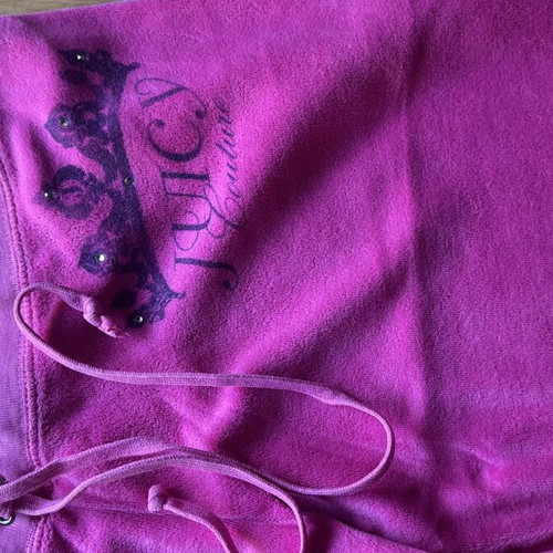 Juicy Couture velour pants medium like new, pink