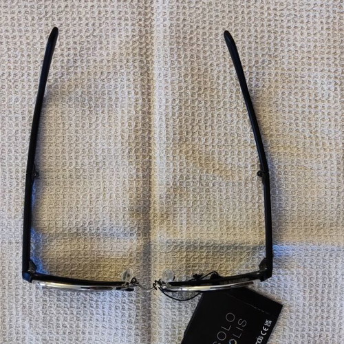 Solo-Solis NDL1557 sunglasses new with silver finish and black frame