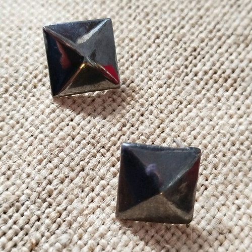 Metal earrings new