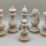 Chess set steampunk edition new