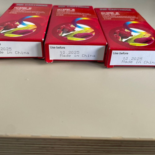 Canon CLI526 Cyan compatible ink new, set of 3 cartridges