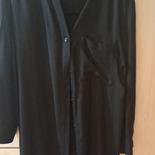 Long shirt black like new, size S