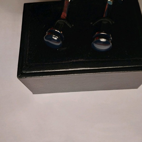 Gutteridge blue cufflinks new with box