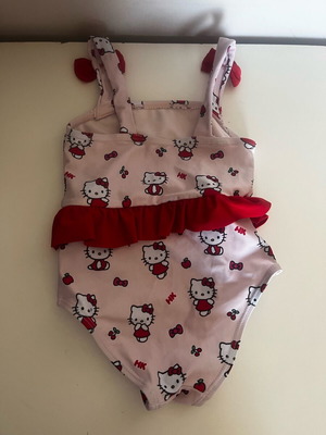 Girls' swimsuit 92cm new, red